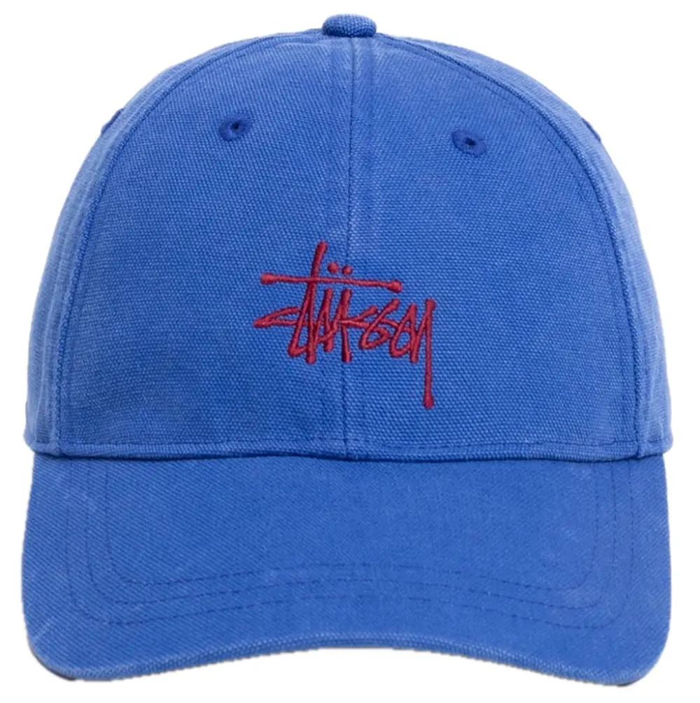 Mũ Stussy Basic Stüssy Cap Canvas 'Blue' 1311232