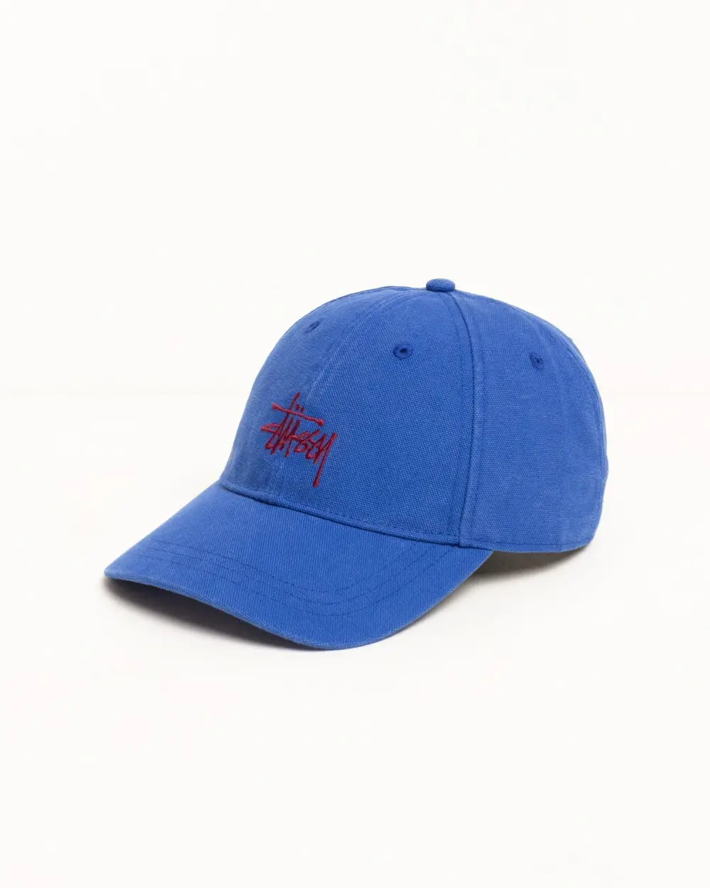 Alternative view of Mũ Stussy Basic Stüssy Cap Canvas 'Blue' 1311232