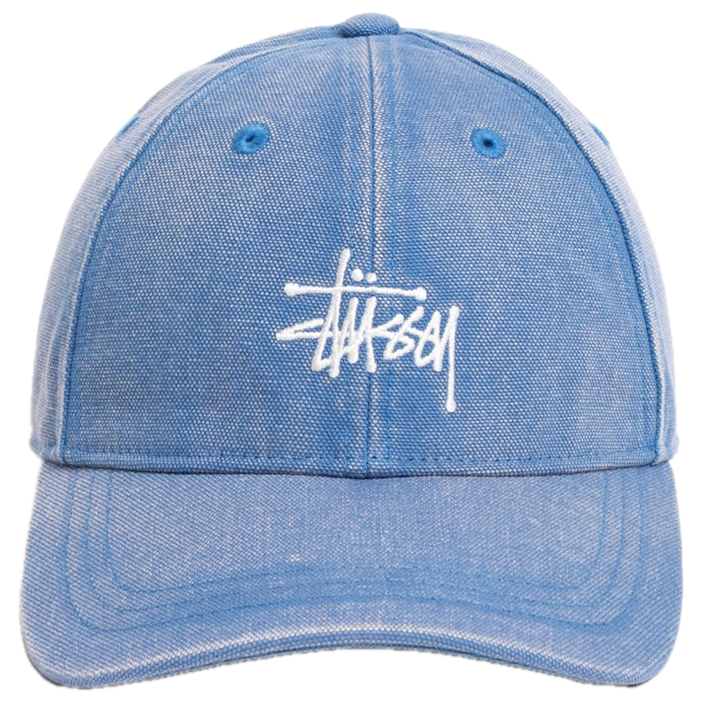 Mũ Stussy Basic Stüssy Cap Washed Canvas 'Blue' 1311210