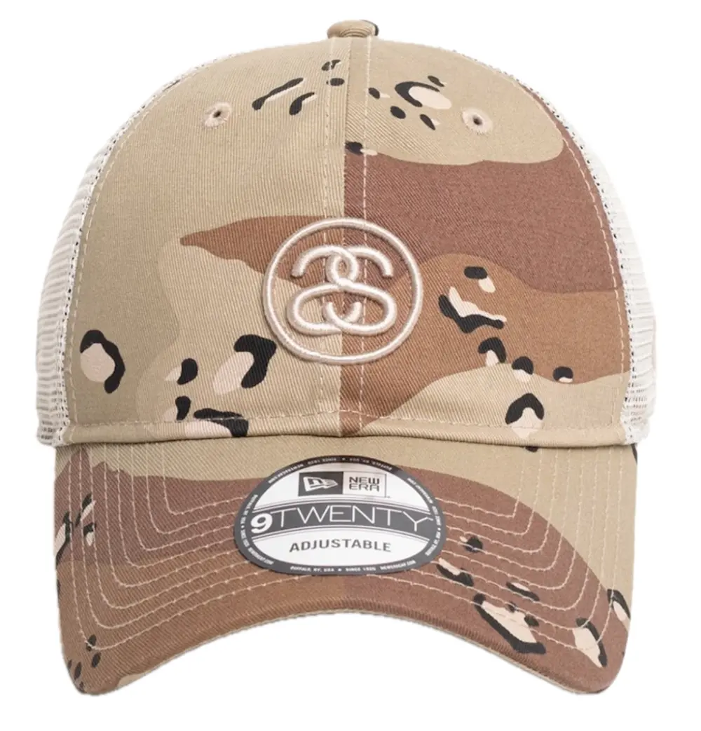 Mũ Stussy New Era 9Twenty Ss Link Trucker 'Camo' 1311197