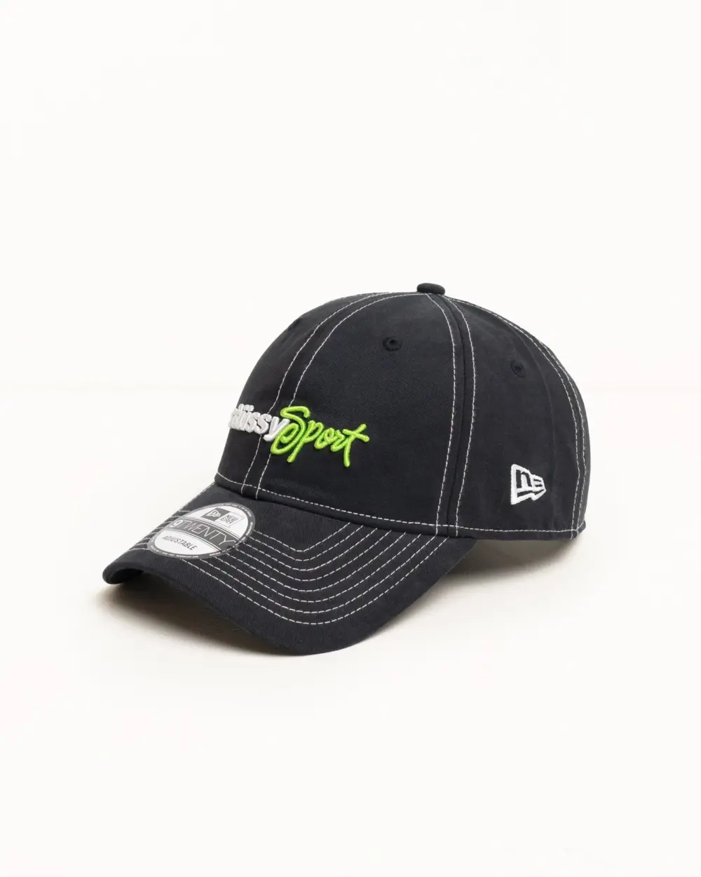 Alternative view of Mũ Stussy New Era 9Twenty Stüssy Sport Strapback 'Black' 1311198