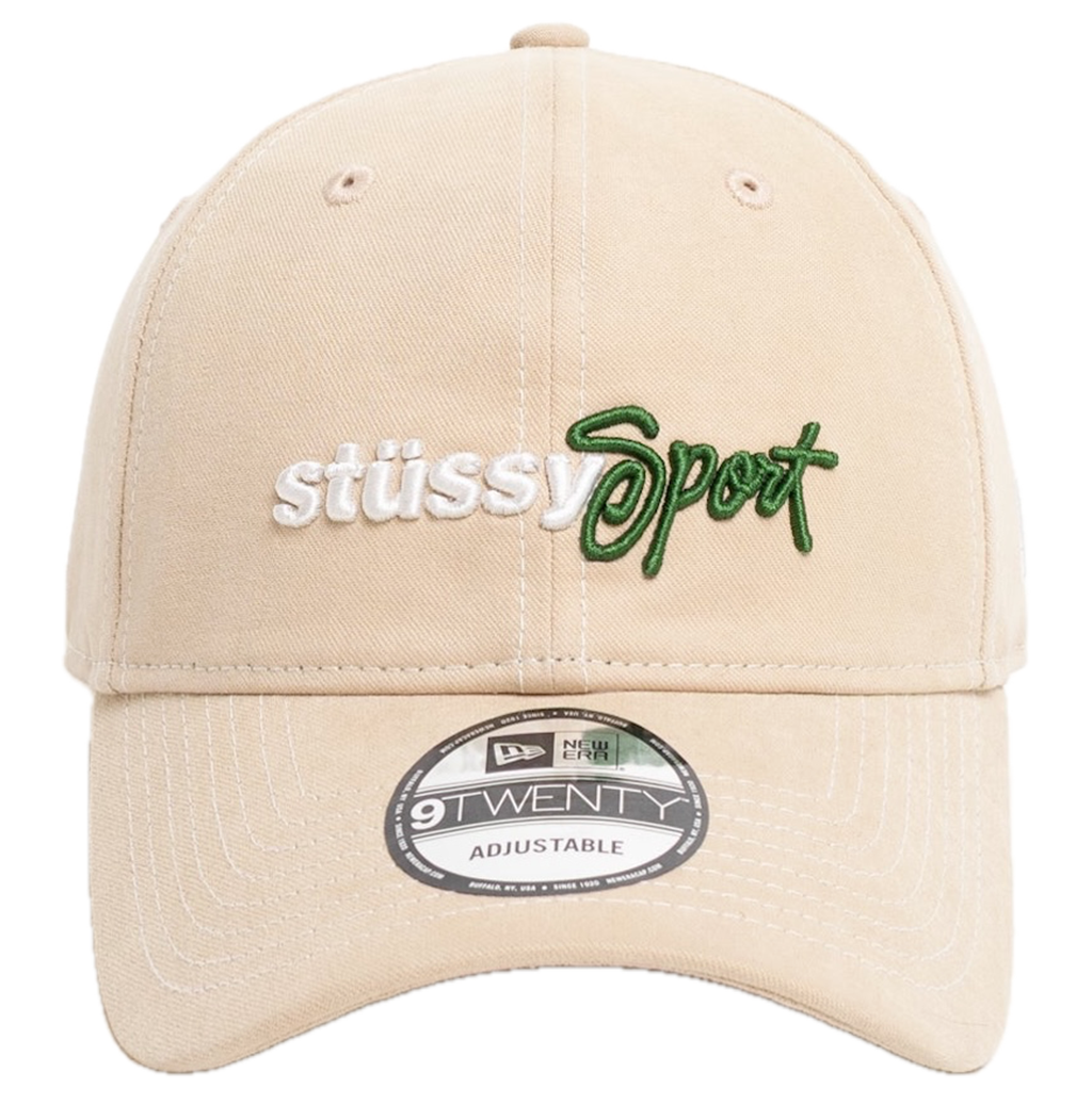Mũ Stussy New Era 9Twenty Stüssy Sport Strapback 'Khaki' 1311198-Khaki