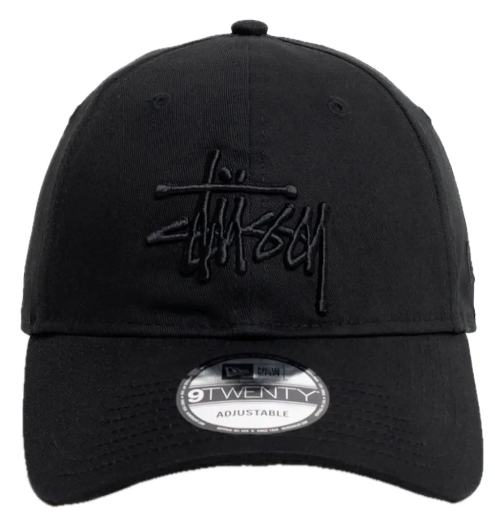 Mũ Stussy New Era 9Twenty Basic Strapback 'Onyx' 1311107