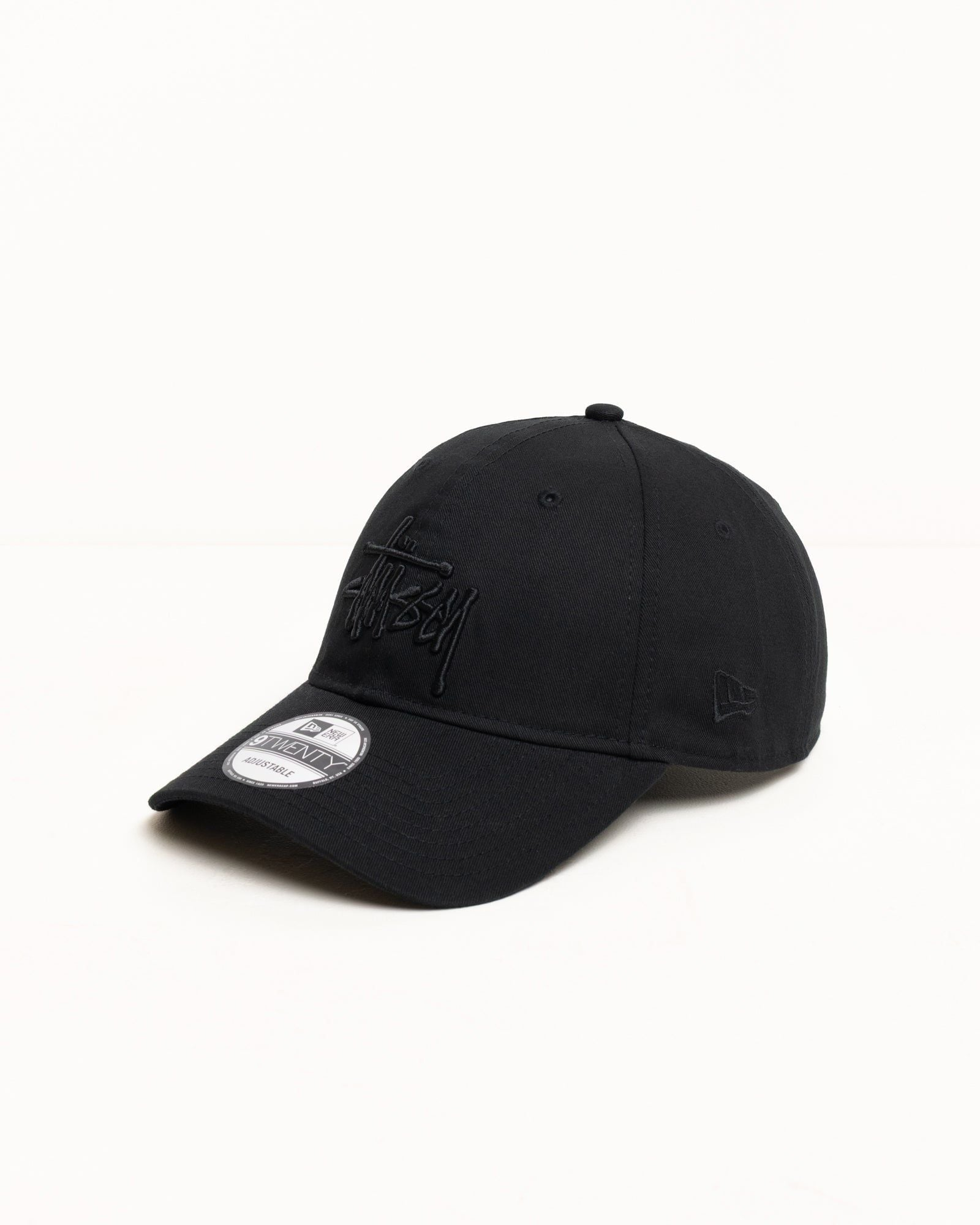 Alternative view of Mũ Stussy New Era 9Twenty Basic Strapback 'Onyx' 1311107