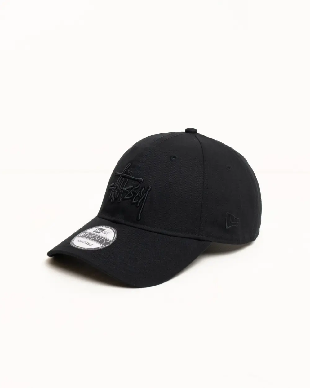 Alternative view of Mũ Stussy New Era 9Twenty Basic Strapback 'Onyx' 1311107