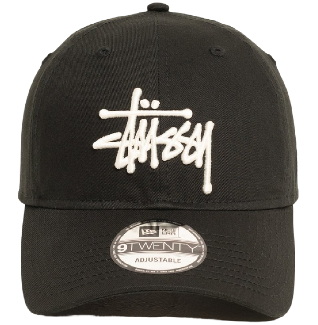 Mũ Stussy New Era 9Twenty Basic Strapback 'Black' 1311107