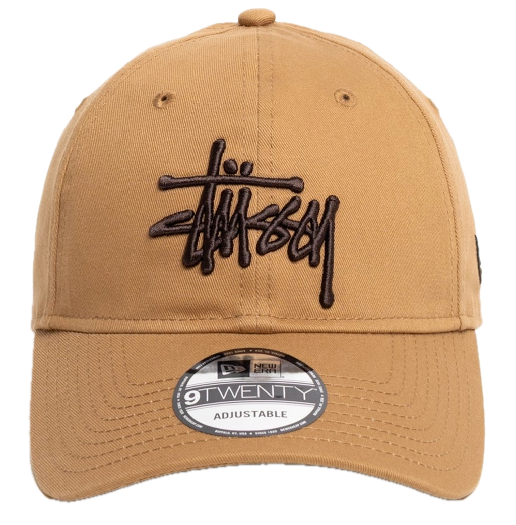 Mũ Stussy New Era 9Twenty Basic Strapback 'Wheat' 1311107