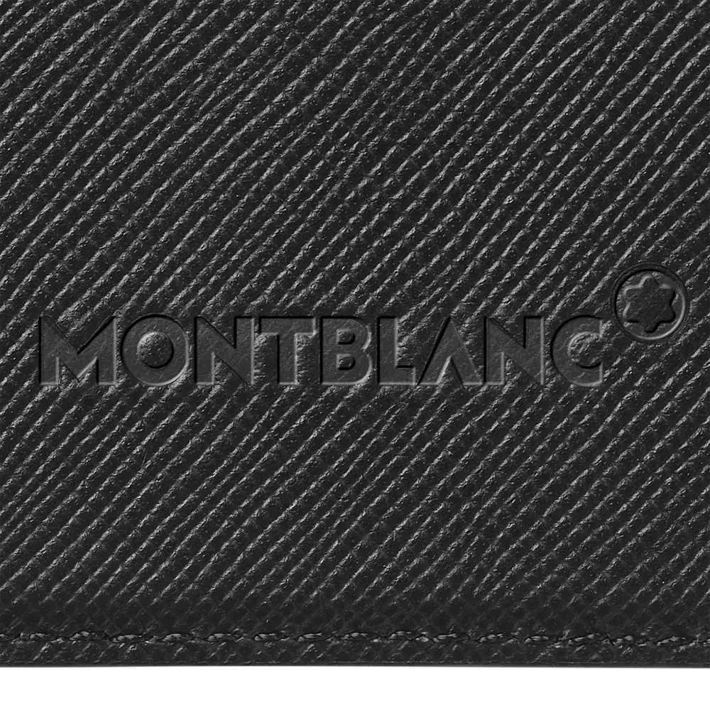 Ví Montblanc Sartorial Card Wallet 'Black' 130325 - Ảnh 4