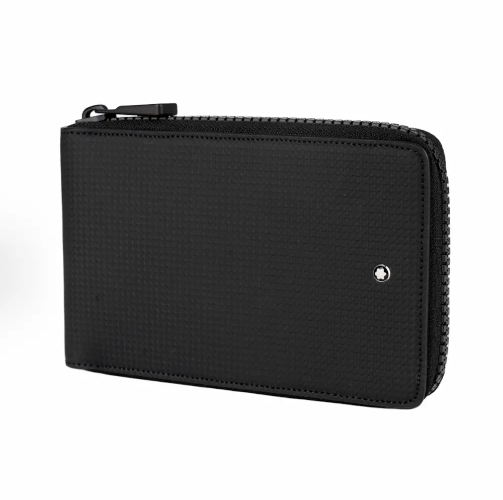 Ví MontBlanc Card Holder 'Black' 127895 - Ảnh 2