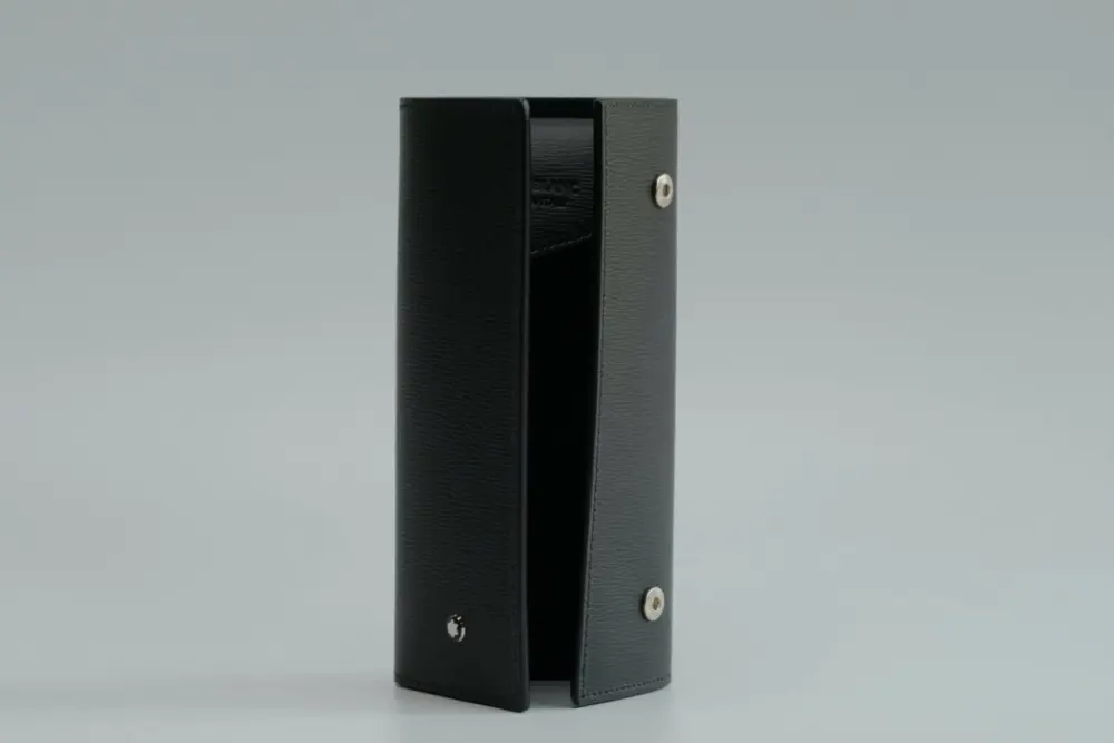 Bao Da Montblanc Meisterstuck Pen Case 'Black' 129259 - Ảnh 4