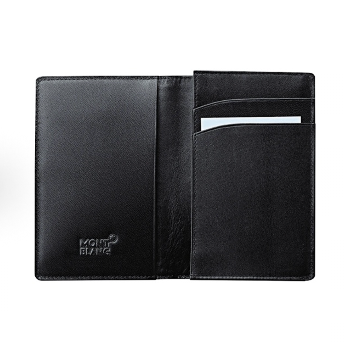 Ví Montblanc Meisterstuck Business Card Holder 'Black' 14108 - Ảnh 4