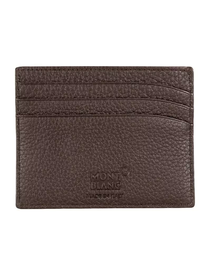 Alternative view of Ví Montblanc Meisterstück Card Holder 'Brown' 114473