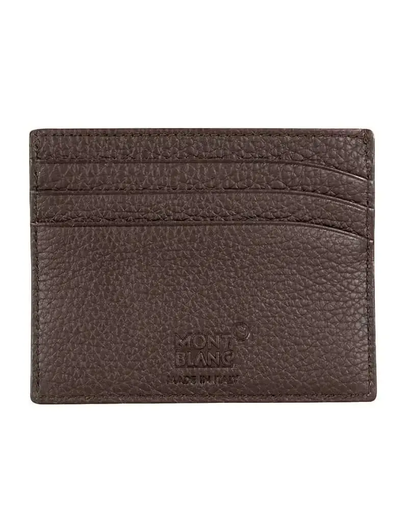 Alternative view of Ví Montblanc Meisterstück Card Holder 'Brown' 114473