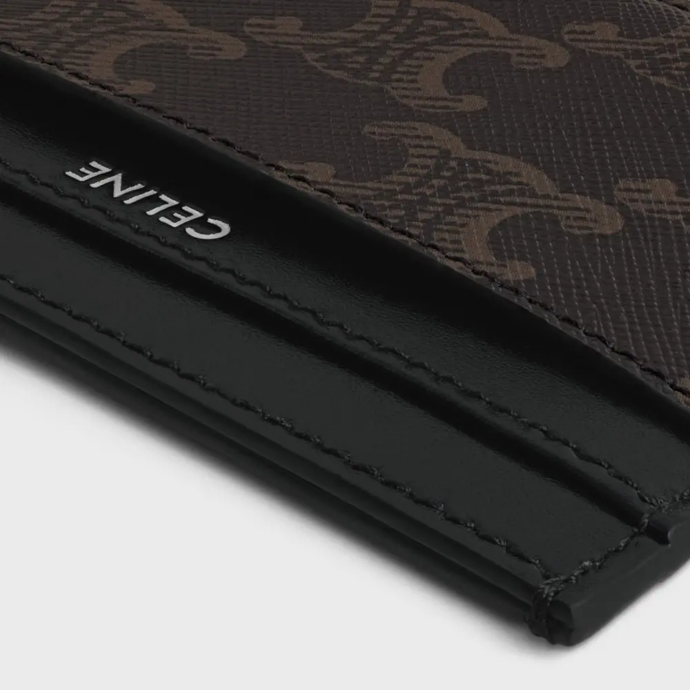 Ví Celine Card Holder 'Black' 10N762FGS-38SI - Ảnh 4
