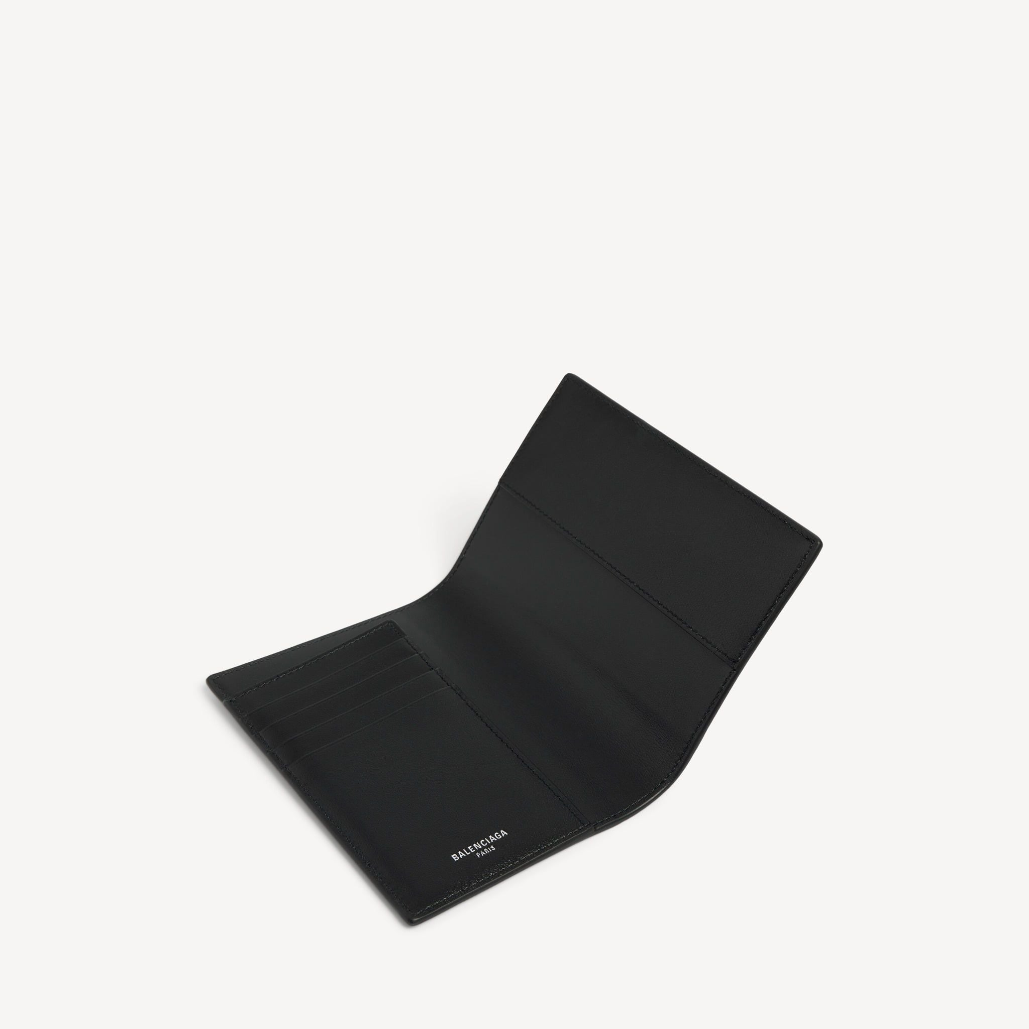 Ví Balenciaga Passport Holder 'Black' 7877422AA3R1000 - Ảnh 4