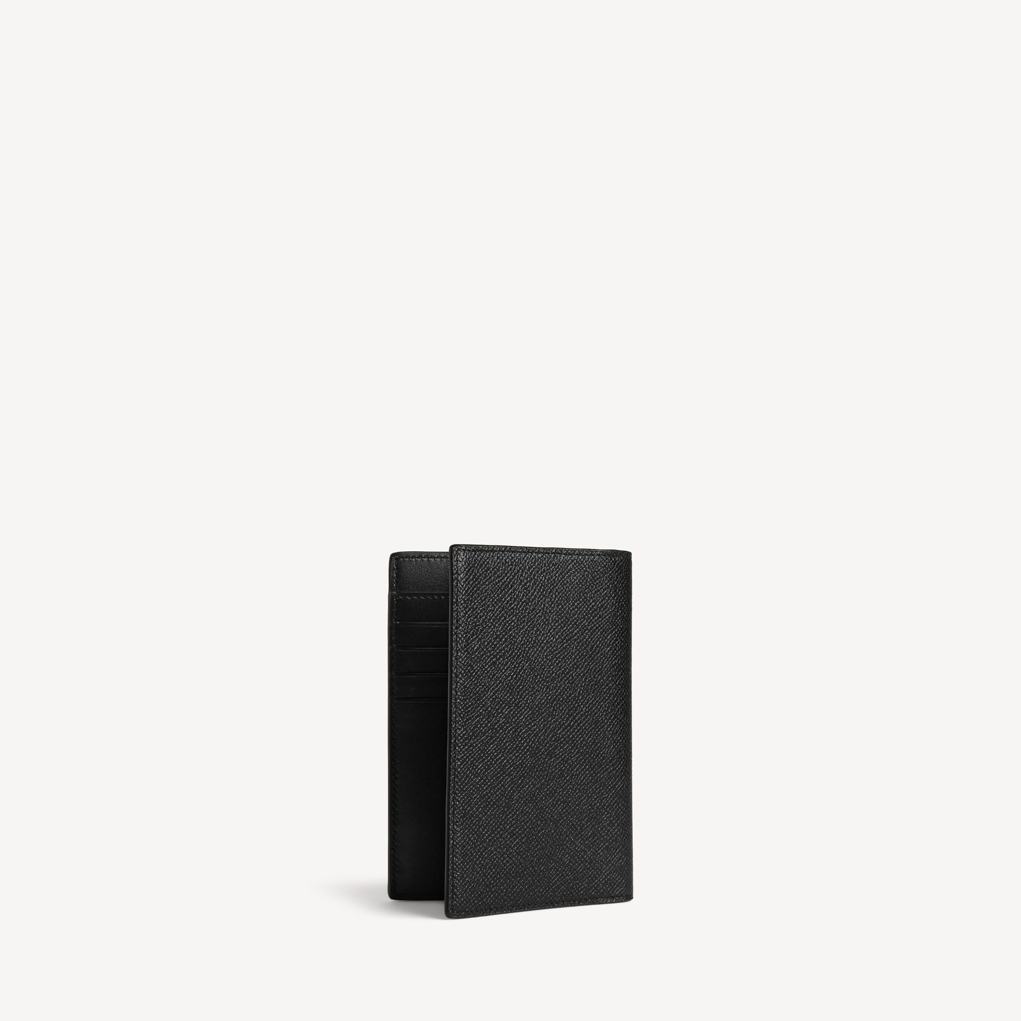 Ví Balenciaga Passport Holder 'Black' 7877422AA3R1000 - Ảnh 2