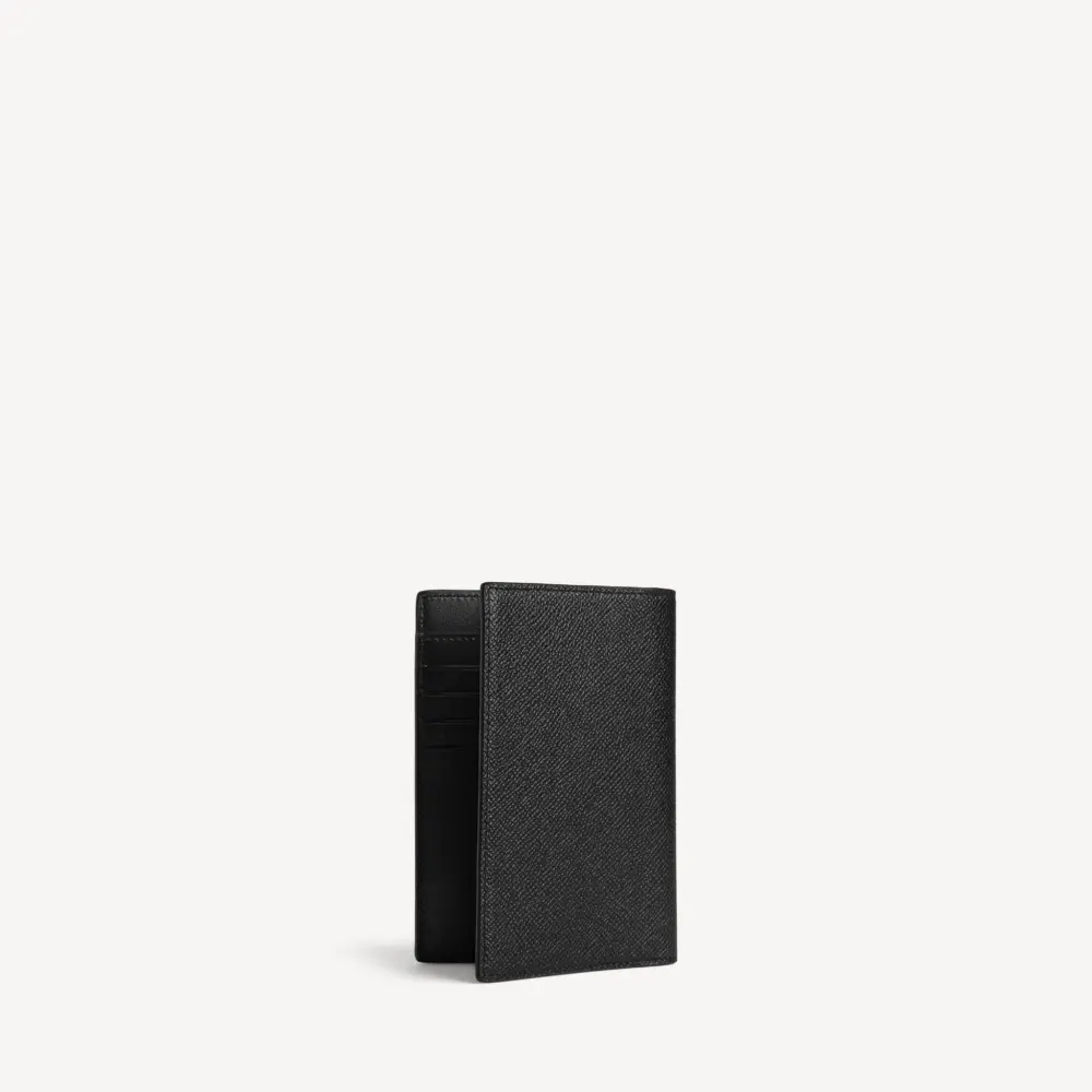 Ví Balenciaga Passport Holder 'Black' 7877422AA3R1000 - Ảnh 2