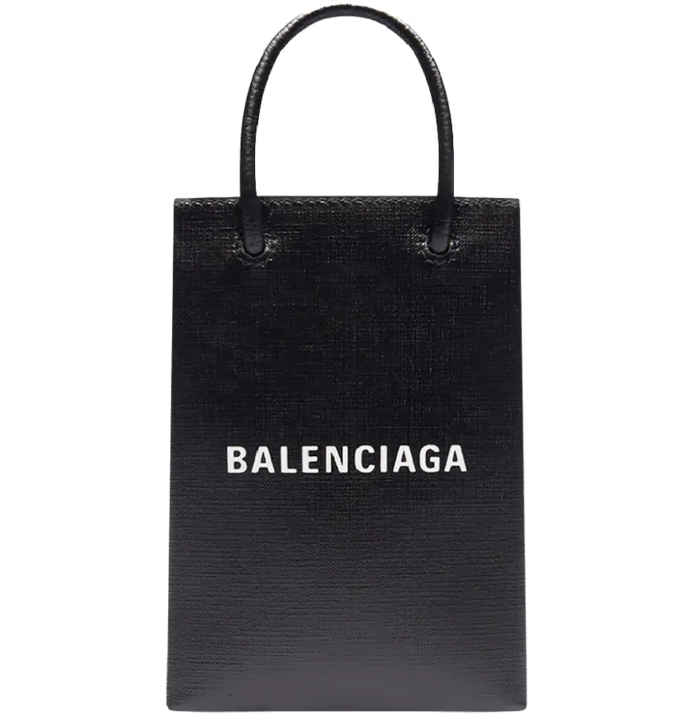 Túi Balenciaga Mini Shopping Bag In 'Black' 5938260AI2N1000