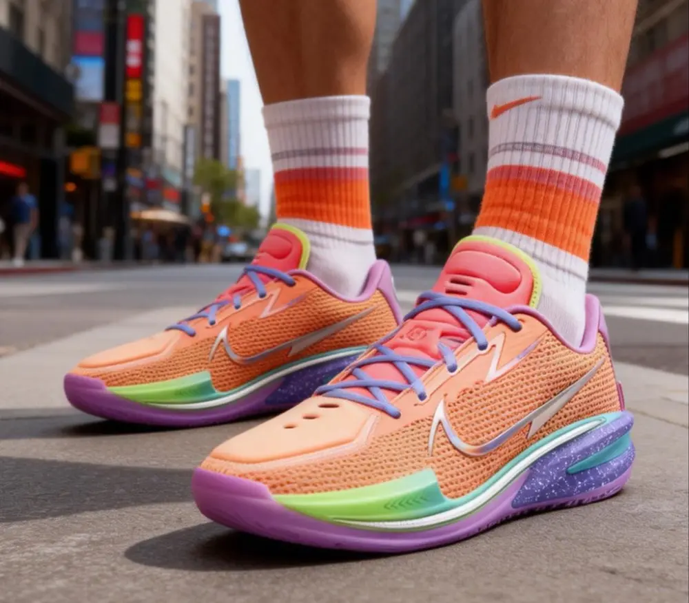Giày Nike x Dylan Harper Zoom GT Cut 1 EP ‘Tri-State’ CZ0176-800 - Ảnh 5