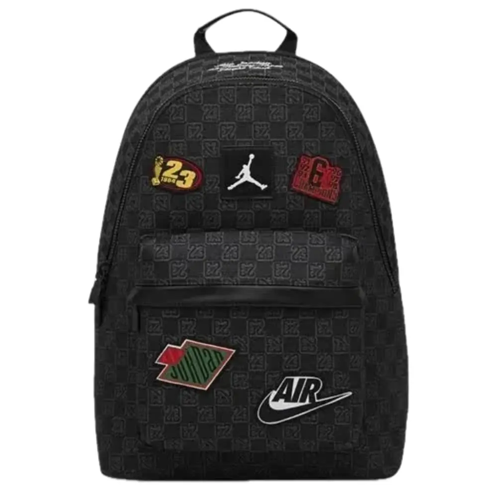 Balo Nike Air Jordan Monogram Backpack 20L ‘Black’ MA9155-023