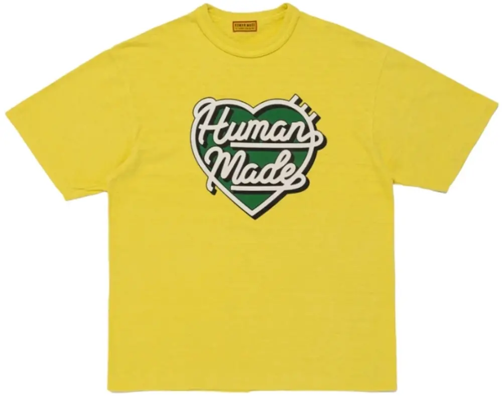 Áo Human Made Color T-shirt 'Yellow' HM29CS032