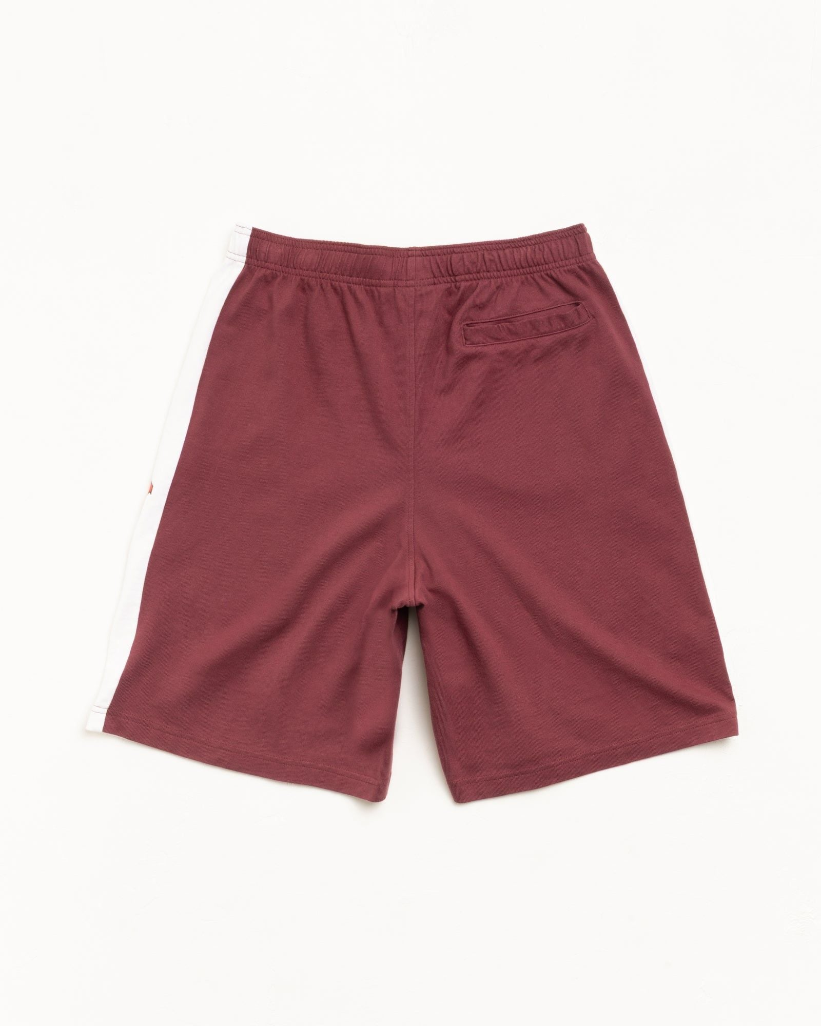 Alternative view of Quần Stussy Stripe Jersey Short 'Burgundy' 112359