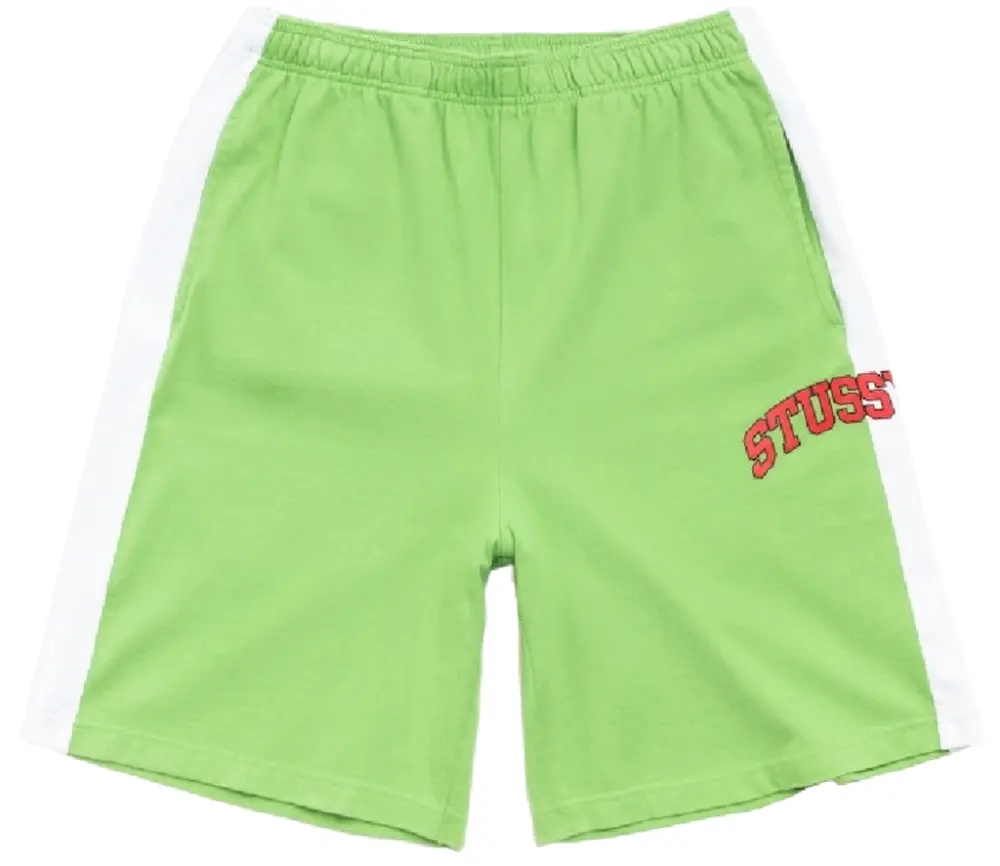 Quần Stussy Stripe Jersey Short 'Kiwi' 112359