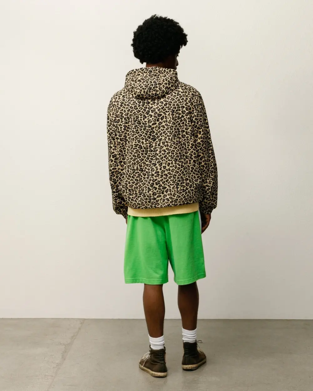 Quần Stussy Stripe Jersey Short 'Kiwi' 112359 - Ảnh 4