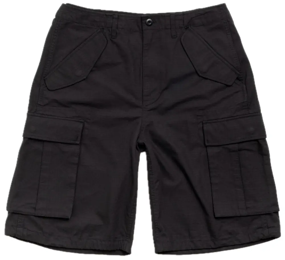 Quần Stussy Cargo Short Ripstop 'Black' 112338