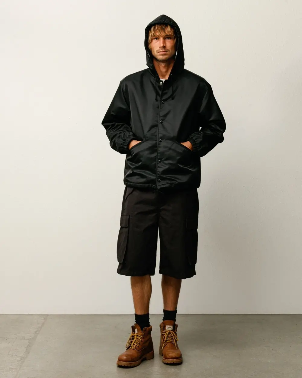 Quần Stussy Cargo Short Ripstop 'Black' 112338 - Ảnh 3