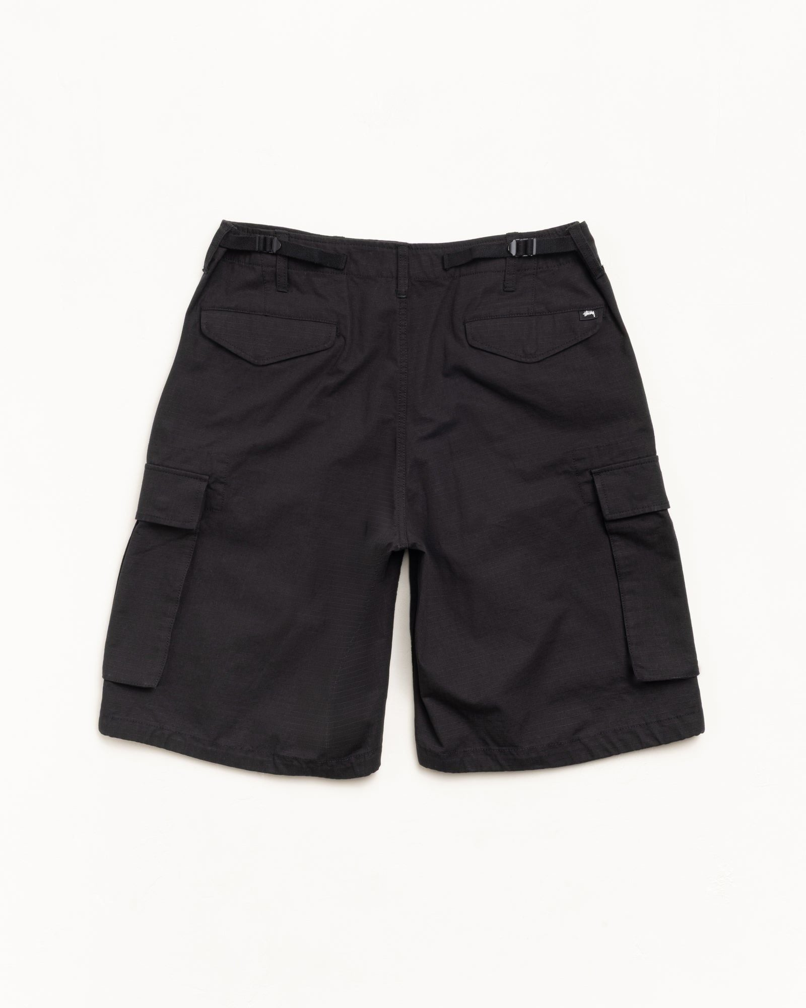 Alternative view of Quần Stussy Cargo Short Ripstop 'Black' 112338