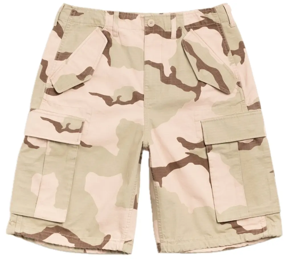 Quần Stussy Cargo Short Ripstop 'Sand Camo' 112338