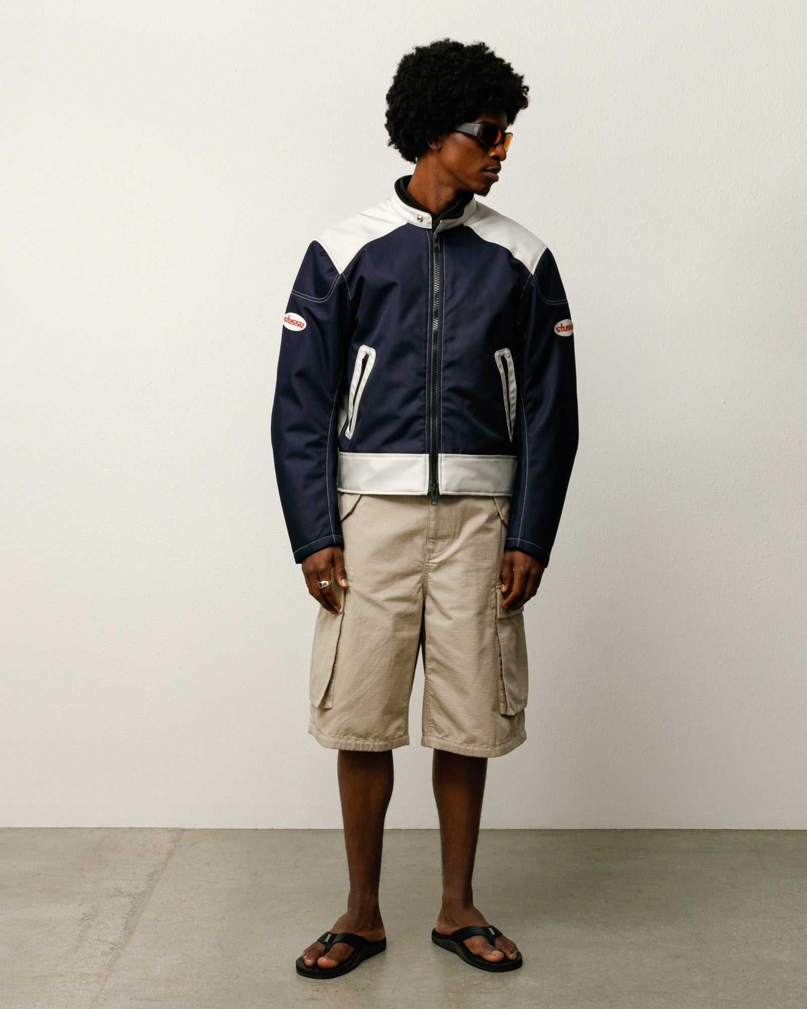 Quần Stussy Cargo Short Ripstop 'Khaki' 112338 - Ảnh 3