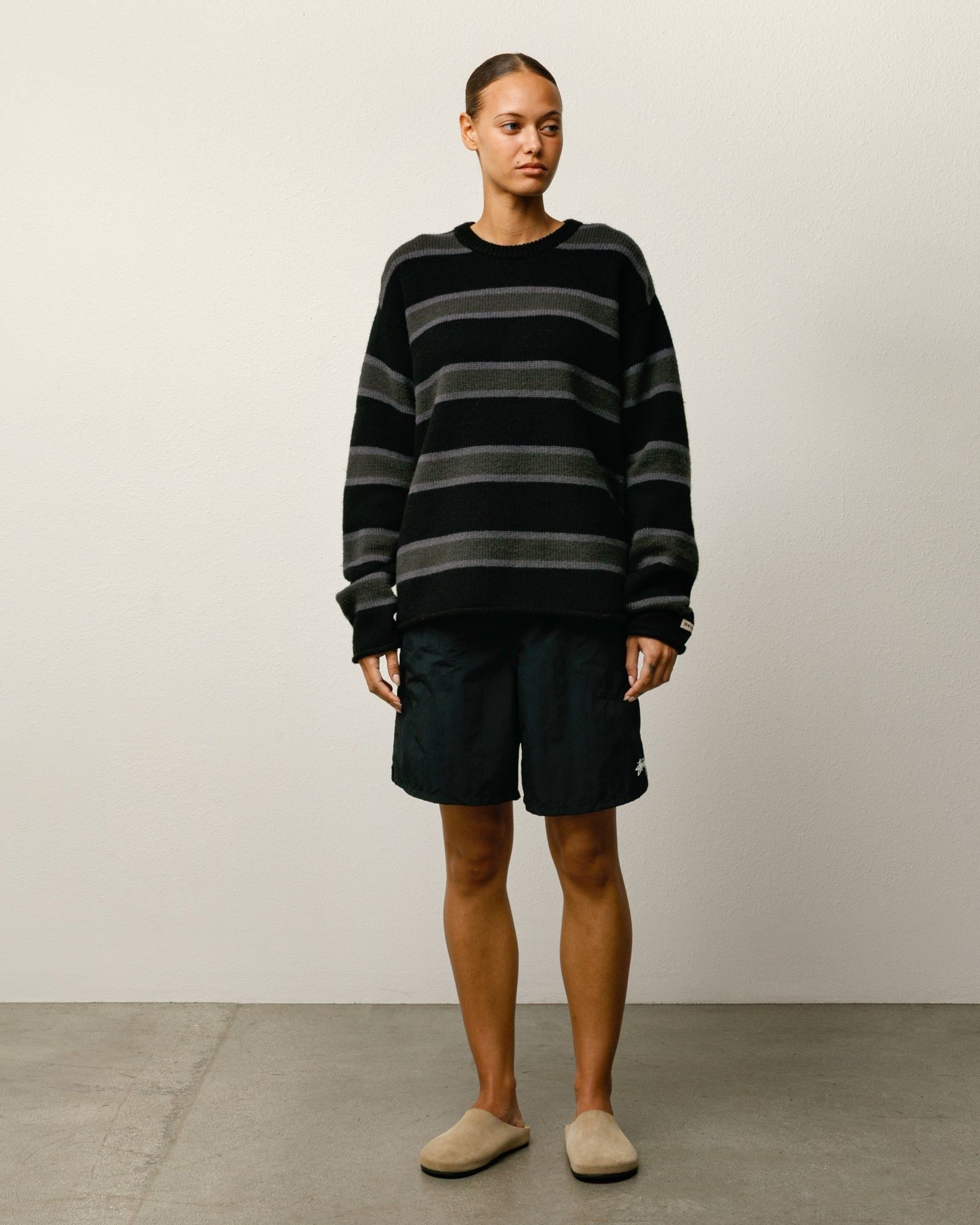 Quần Stussy Stock Water Short 'Black' 113155N - Ảnh 3