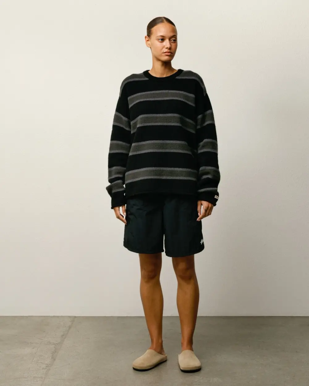 Quần Stussy Stock Water Short 'Black' 113155N - Ảnh 3