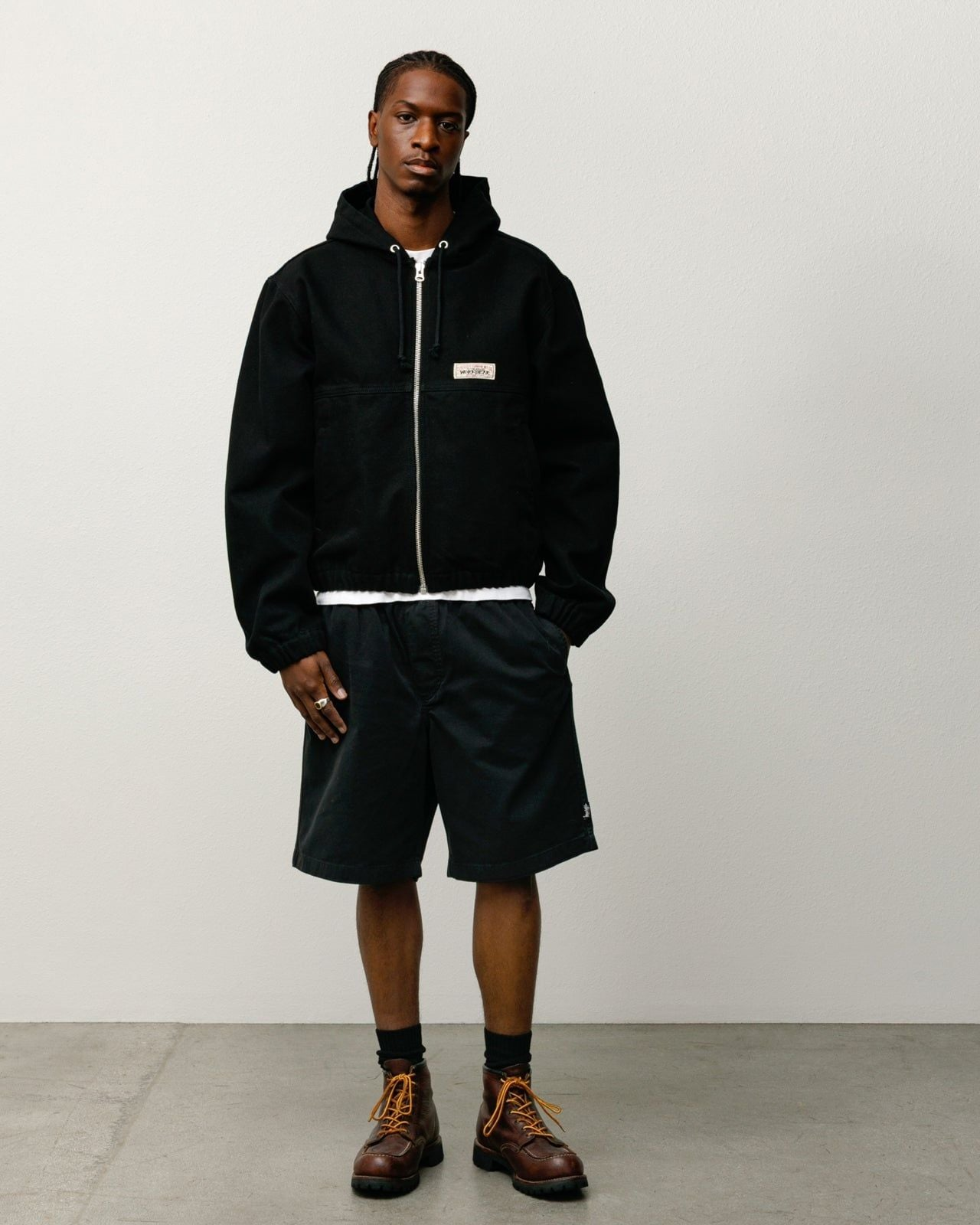 Quần Stussy Beach Short 'Black' 112361 - Ảnh 3