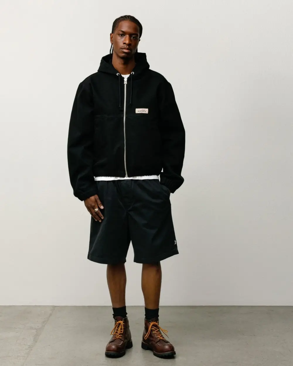 Quần Stussy Beach Short 'Black' 112361 - Ảnh 3