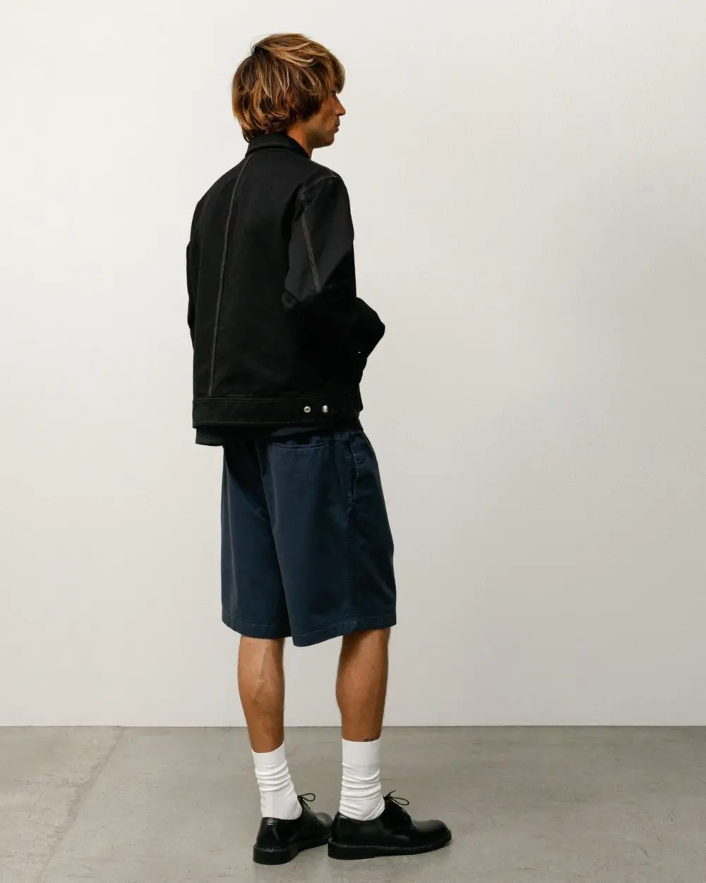 Quần Stussy Beach Short 'Navy' 112361 - Ảnh 4