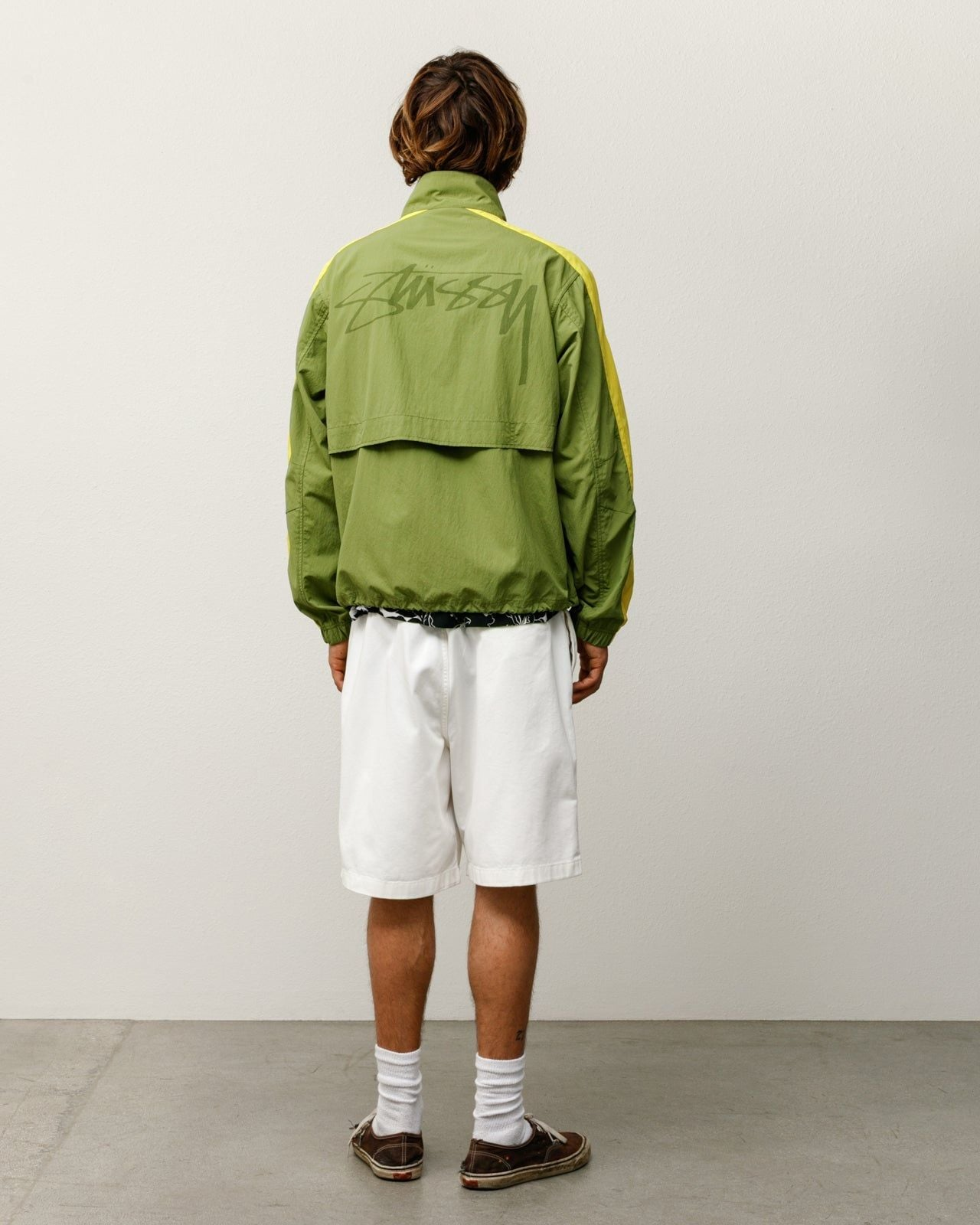 Quần Stussy Beach Short 'Bone' 112361 - Ảnh 4
