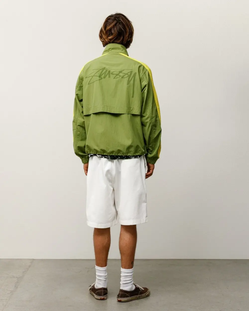 Quần Stussy Beach Short 'Bone' 112361 - Ảnh 4