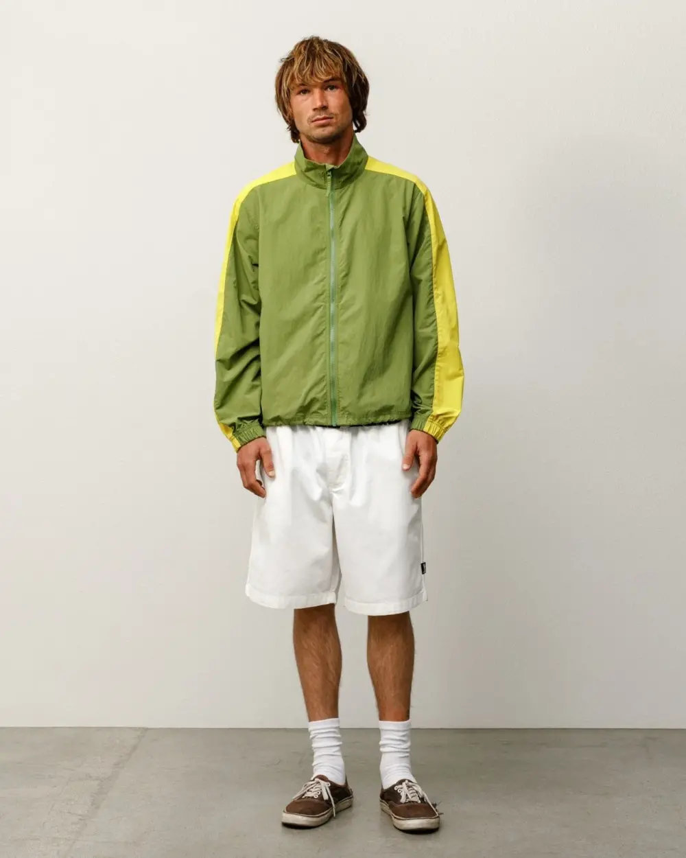 Quần Stussy Beach Short 'Bone' 112361 - Ảnh 3