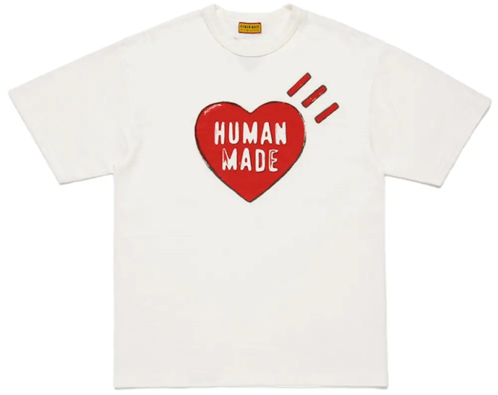 Áo Human Made Graphic T-Shirt 'White' HM31TE016
