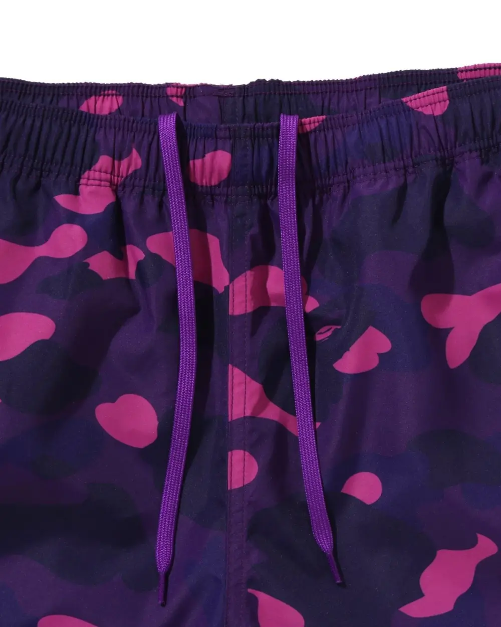 Quần Bape Head One Point Beach Shorts 'Purple' 0ZXSPM007531Q - Ảnh 4