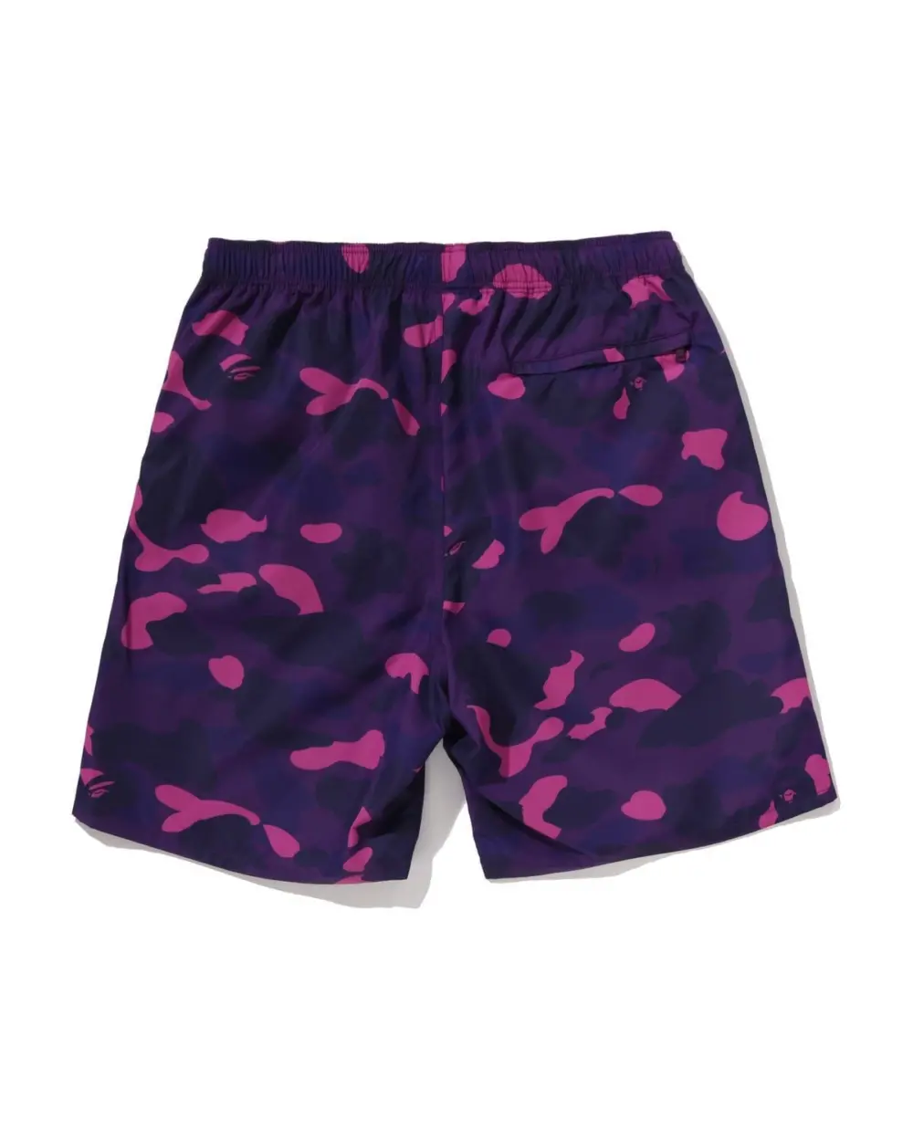 Quần Bape Head One Point Beach Shorts 'Purple' 0ZXSPM007531Q - Ảnh 2