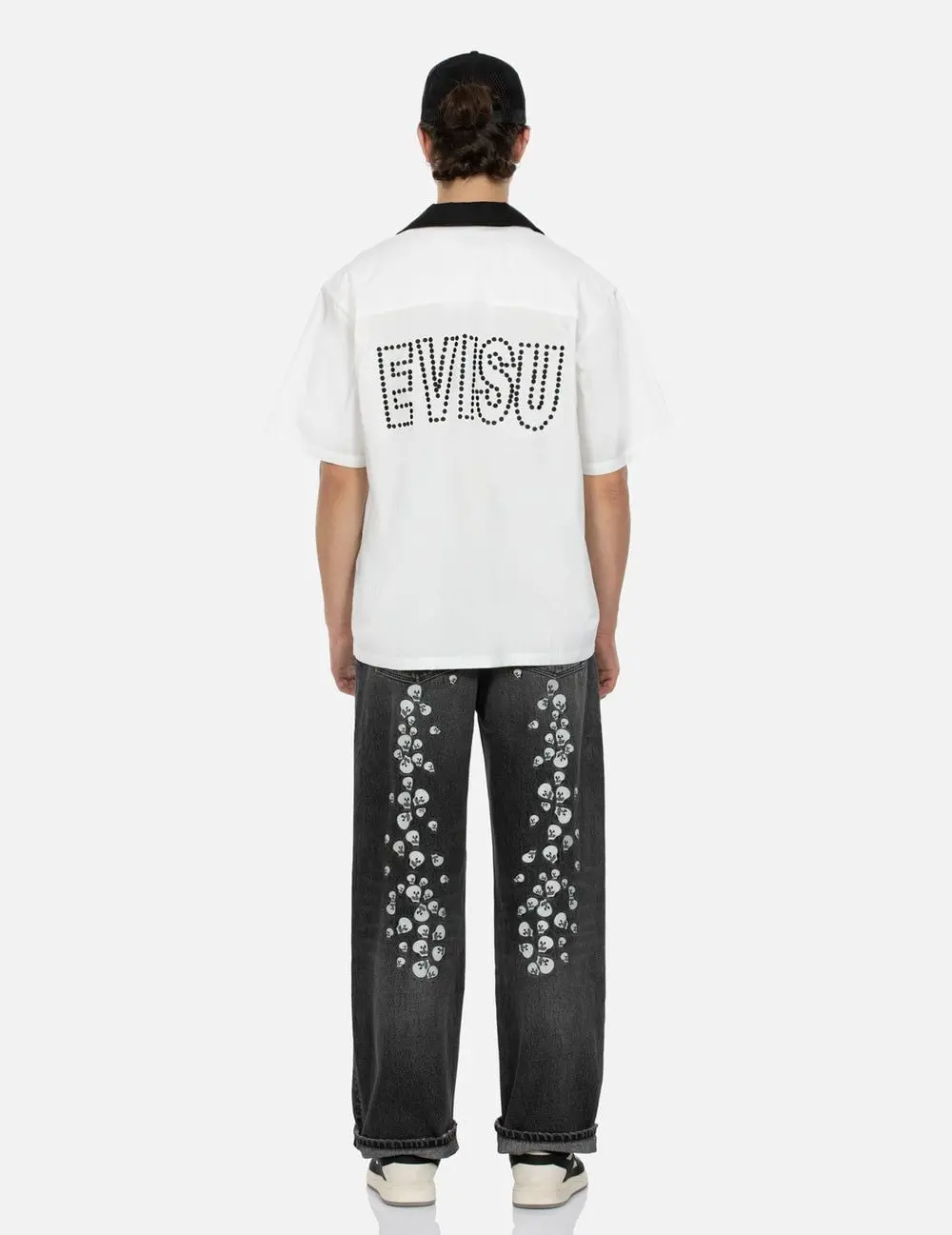 Quần Evisu Skull Embroidery Jeans 'Black' 2EAMAM4JE1142BGDN - Ảnh 6