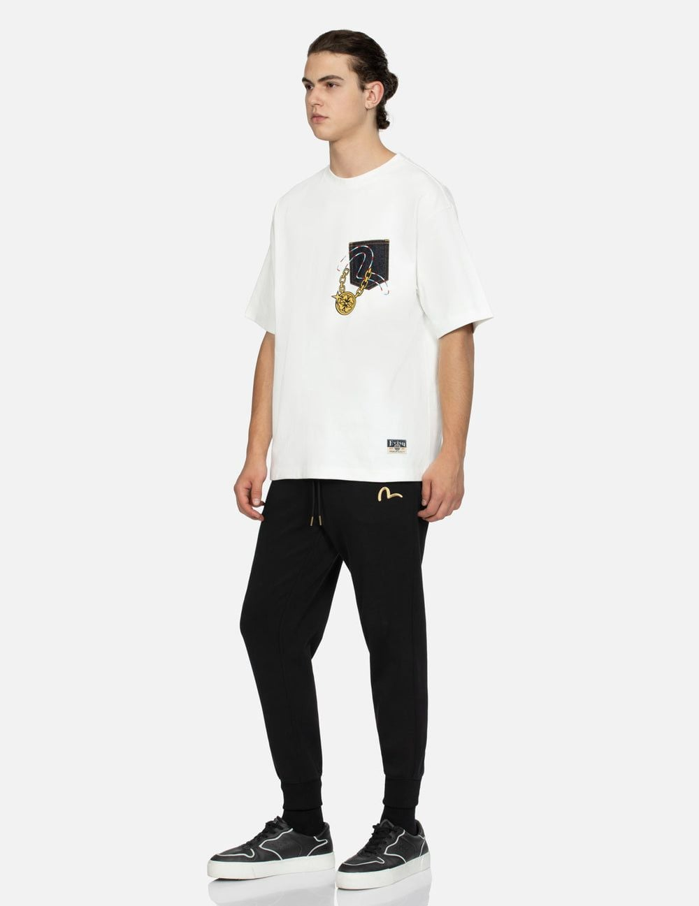 Áo Evisu Lucky Slot Machine T-shirt 'White' 2EAHTM4TS8055RXCT - Ảnh 4