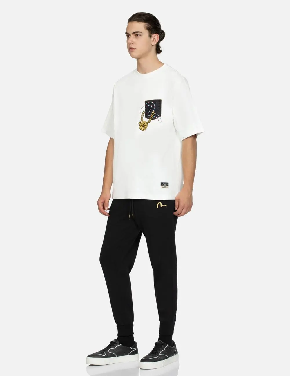 Áo Evisu Lucky Slot Machine T-shirt 'White' 2EAHTM4TS8055RXCT - Ảnh 4