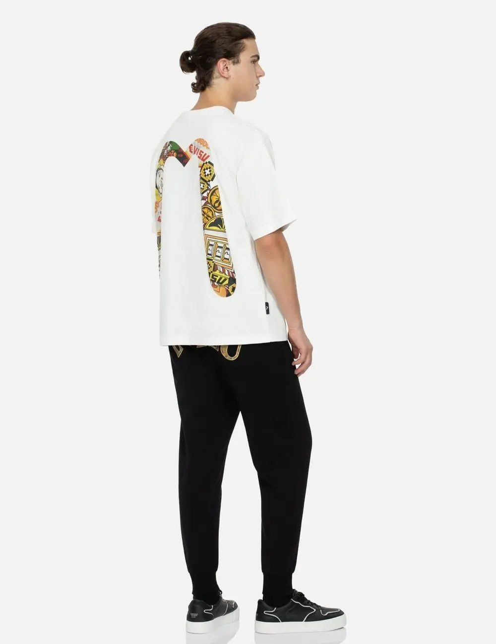 Áo Evisu Lucky Slot Machine T-shirt 'White' 2EAHTM4TS8055RXCT - Ảnh 3