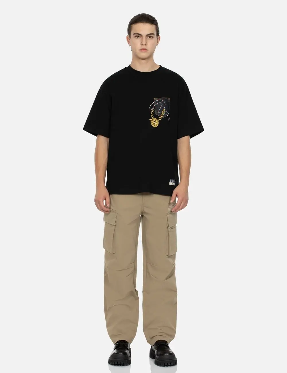 Áo Evisu Lucky Slot Machine T-shirt 'Black' 2EAHTM4TS8055RXCT - Ảnh 4
