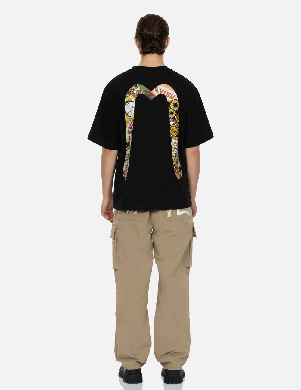 Áo Evisu Lucky Slot Machine T-shirt 'Black' 2EAHTM4TS8055RXCT - Ảnh 3
